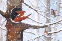 47. Hoera, het sneeuwt